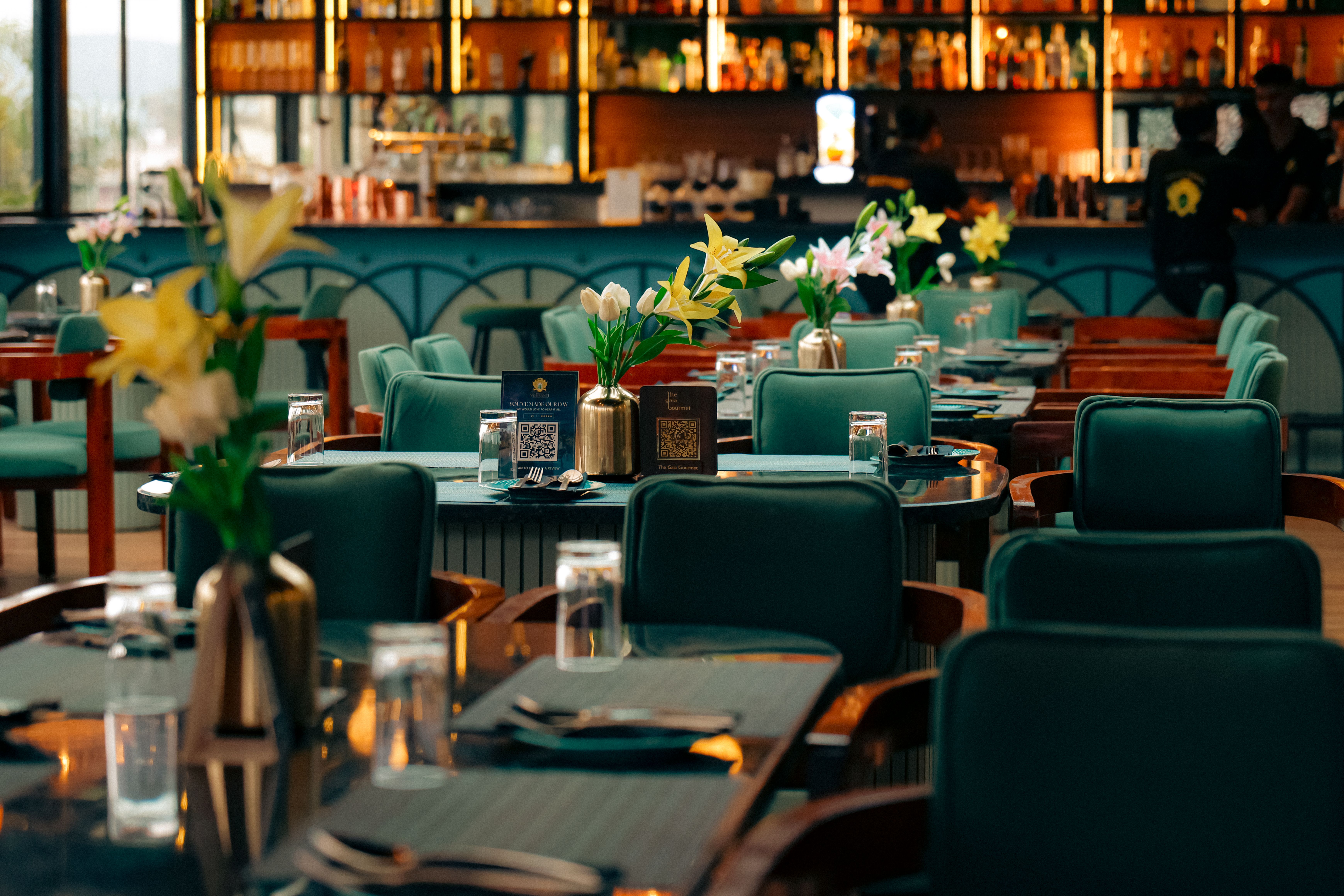 Elegant fine dining restaurant